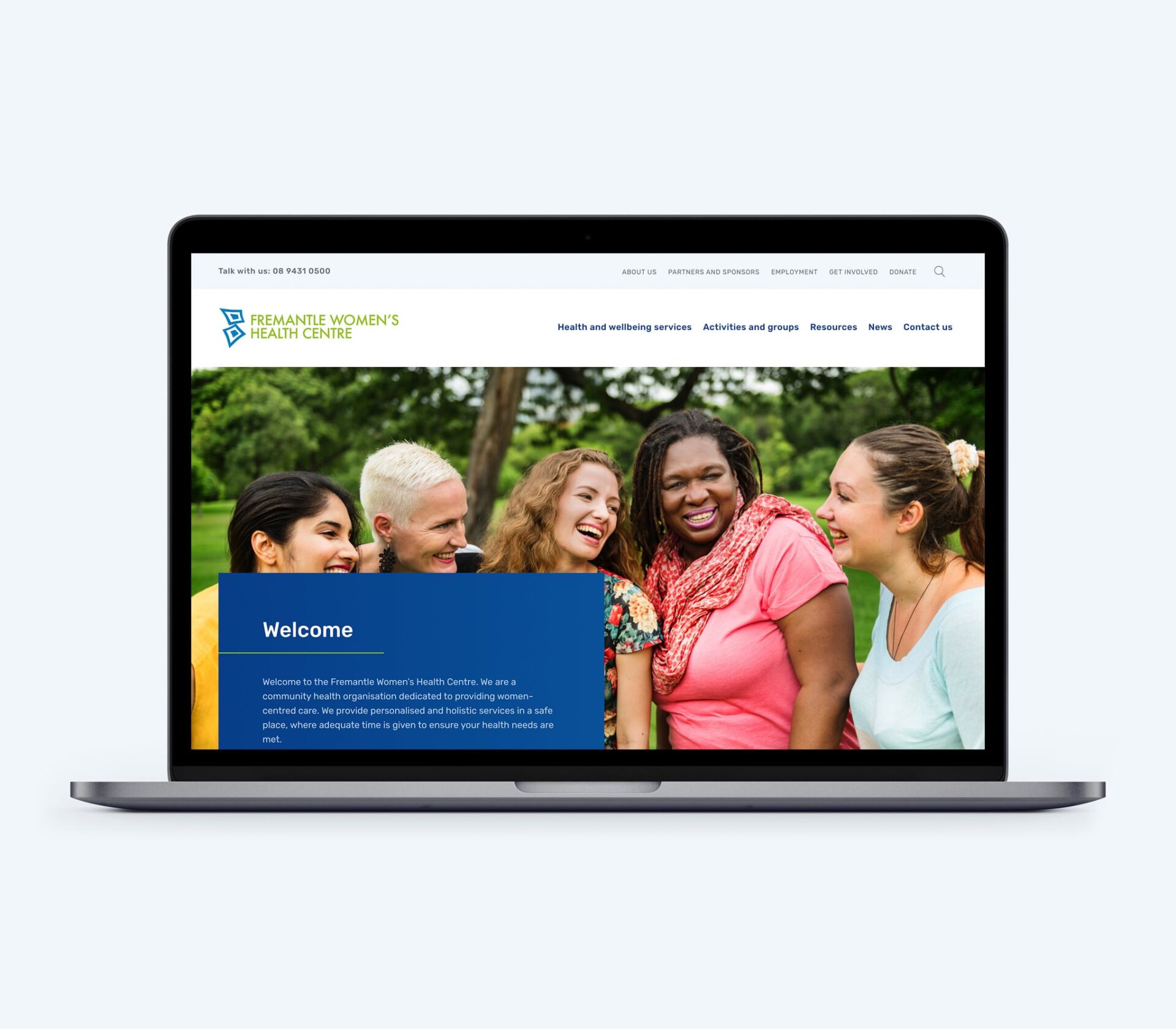 Fremantle Women's Health Centre Website